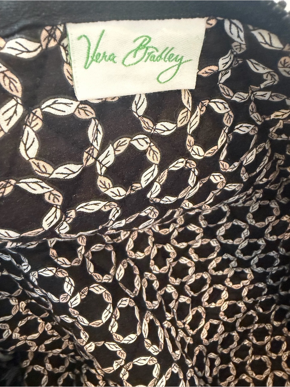 Vera Bradley CAMELIA Large Duffle Travel Bag 21" x 13" x 11" - Picture 7 of 8